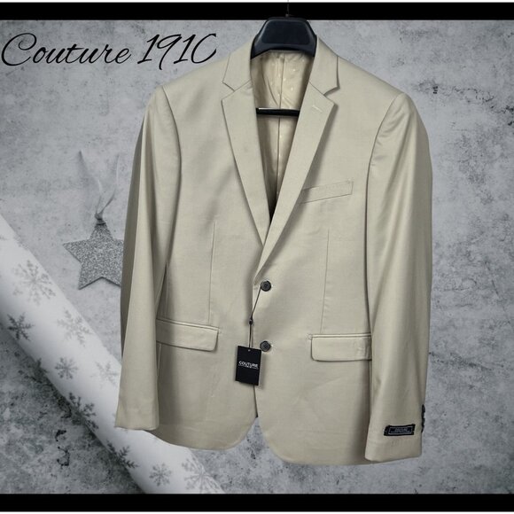 NWT Couture 1910 Single-breasted Notched Lapel Coat with Flap Pockets 40R - Picture 1 of 7